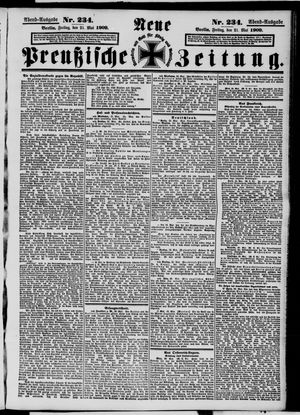 Neue preußische Zeitung vom 21.05.1909