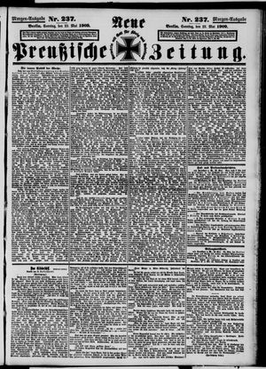 Neue preußische Zeitung vom 23.05.1909