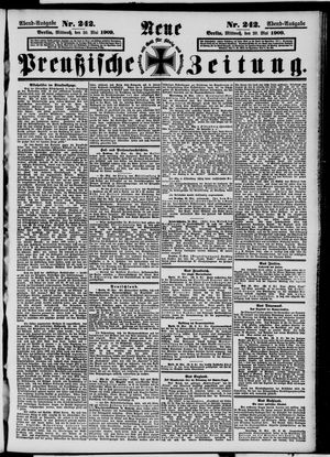 Neue preußische Zeitung vom 26.05.1909