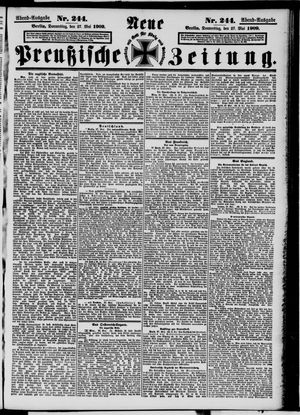 Neue preußische Zeitung vom 27.05.1909