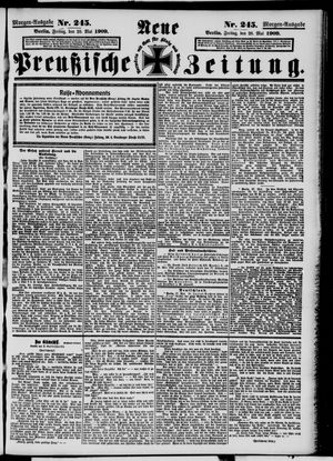 Neue preußische Zeitung vom 28.05.1909