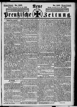 Neue preußische Zeitung vom 29.05.1909