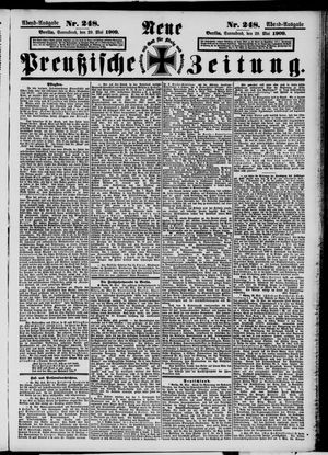 Neue preußische Zeitung vom 29.05.1909