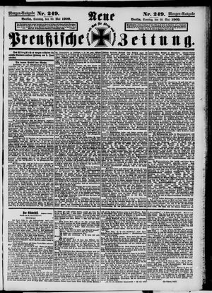 Neue preußische Zeitung vom 30.05.1909