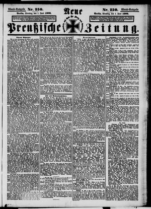 Neue preußische Zeitung vom 01.06.1909