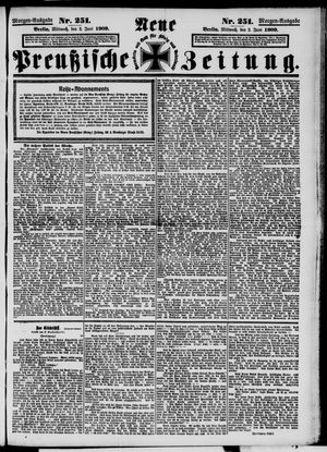 Neue preußische Zeitung vom 02.06.1909