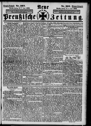 Neue preußische Zeitung vom 11.06.1909