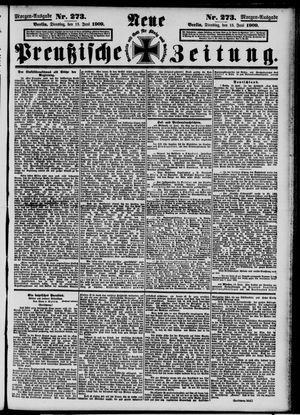 Neue preußische Zeitung vom 15.06.1909