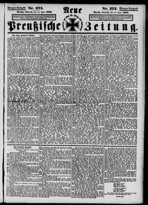 Neue preußische Zeitung vom 16.06.1909