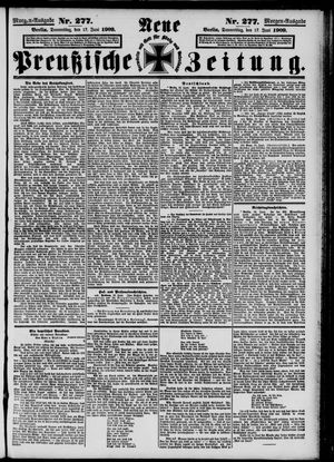 Neue preußische Zeitung vom 17.06.1909