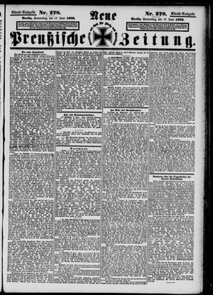 Neue preußische Zeitung vom 17.06.1909