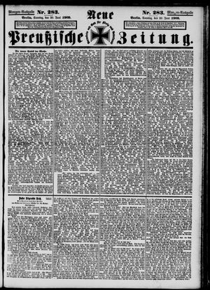 Neue preußische Zeitung vom 20.06.1909