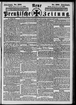 Neue preußische Zeitung vom 25.06.1909