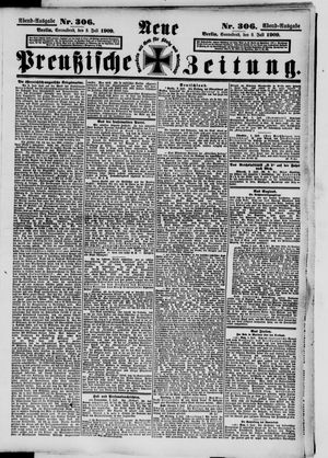 Neue preußische Zeitung on Jul 3, 1909