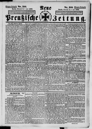 Neue preußische Zeitung vom 07.07.1909