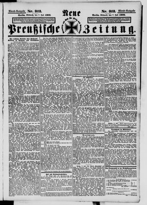 Neue preußische Zeitung vom 07.07.1909