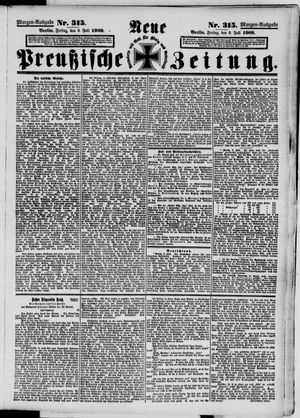Neue preußische Zeitung vom 09.07.1909