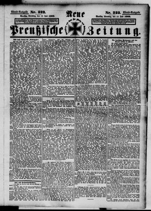 Neue preußische Zeitung vom 13.07.1909