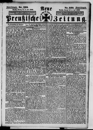 Neue preußische Zeitung vom 19.07.1909