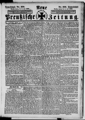 Neue preußische Zeitung vom 30.07.1909