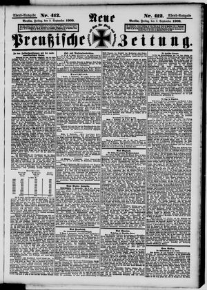 Neue preußische Zeitung vom 03.09.1909
