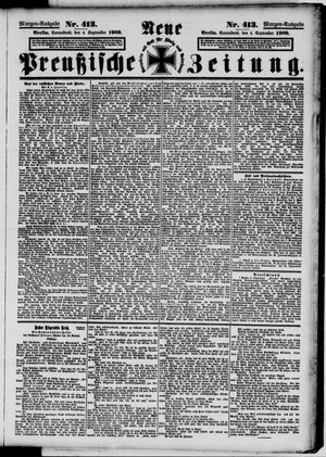 Neue preußische Zeitung vom 04.09.1909