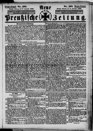 Neue preußische Zeitung vom 29.09.1909