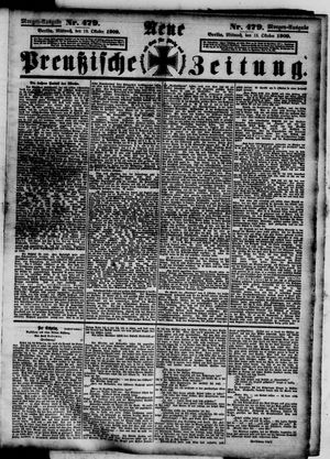 Neue preußische Zeitung vom 13.10.1909