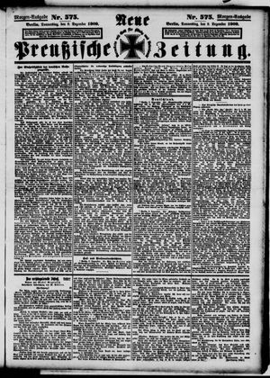 Neue preußische Zeitung vom 09.12.1909