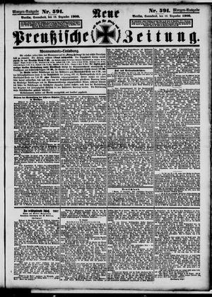 Neue preußische Zeitung vom 18.12.1909
