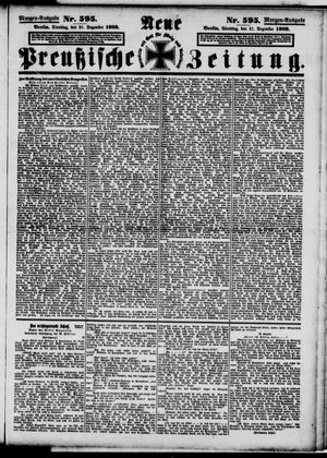 Neue preußische Zeitung vom 21.12.1909