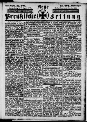 Neue preußische Zeitung vom 27.12.1909