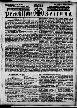Neue preußische Zeitung vom 29.12.1909