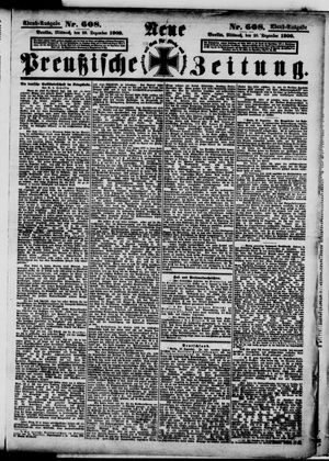 Neue preußische Zeitung vom 29.12.1909