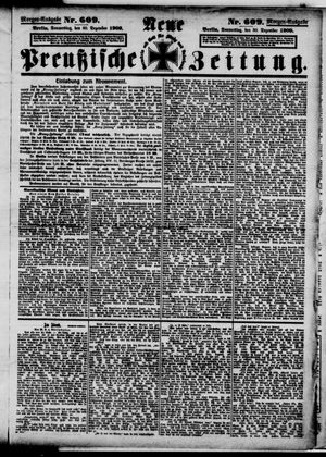 Neue preußische Zeitung vom 30.12.1909