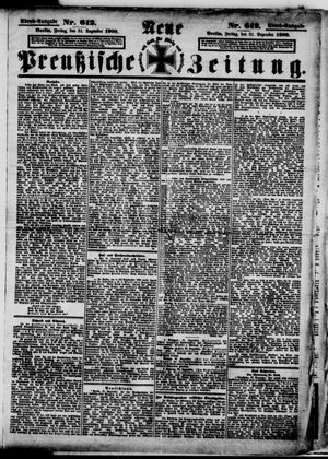 Neue preußische Zeitung vom 31.12.1909