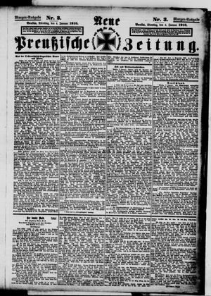 Neue preußische Zeitung vom 04.01.1910