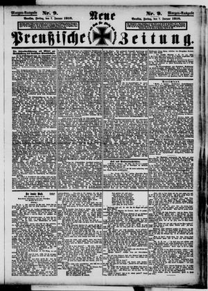 Neue preußische Zeitung vom 07.01.1910