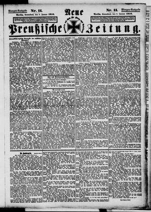 Neue preußische Zeitung vom 08.01.1910