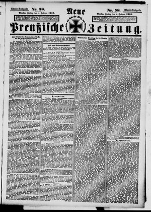 Neue preußische Zeitung vom 04.02.1910