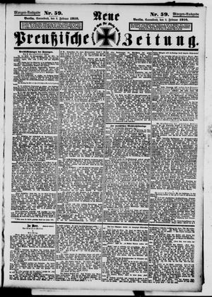 Neue preußische Zeitung vom 05.02.1910