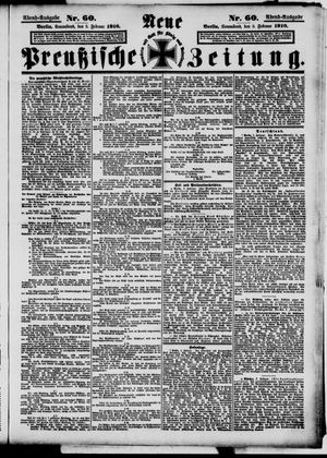 Neue preußische Zeitung vom 05.02.1910