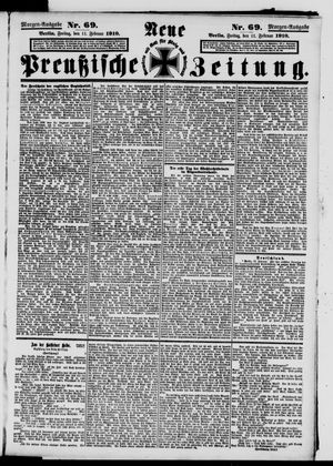 Neue preußische Zeitung vom 11.02.1910