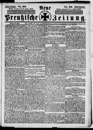 Neue preußische Zeitung vom 26.02.1910