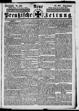 Neue preußische Zeitung vom 28.02.1910