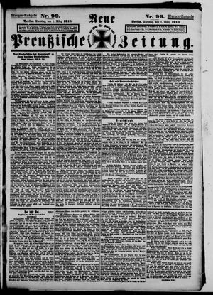 Neue preußische Zeitung vom 01.03.1910