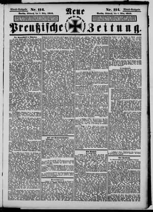 Neue preußische Zeitung vom 09.03.1910