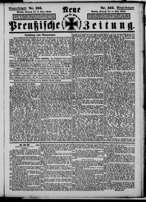 Neue preußische Zeitung vom 16.03.1910
