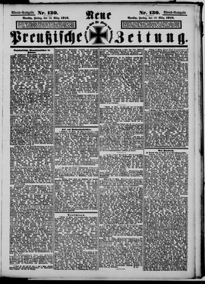 Neue preußische Zeitung vom 18.03.1910