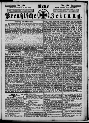 Neue preußische Zeitung vom 19.03.1910